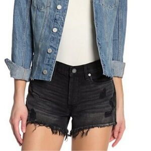 Blank NYC Distressed Button Fly Shorts size 26